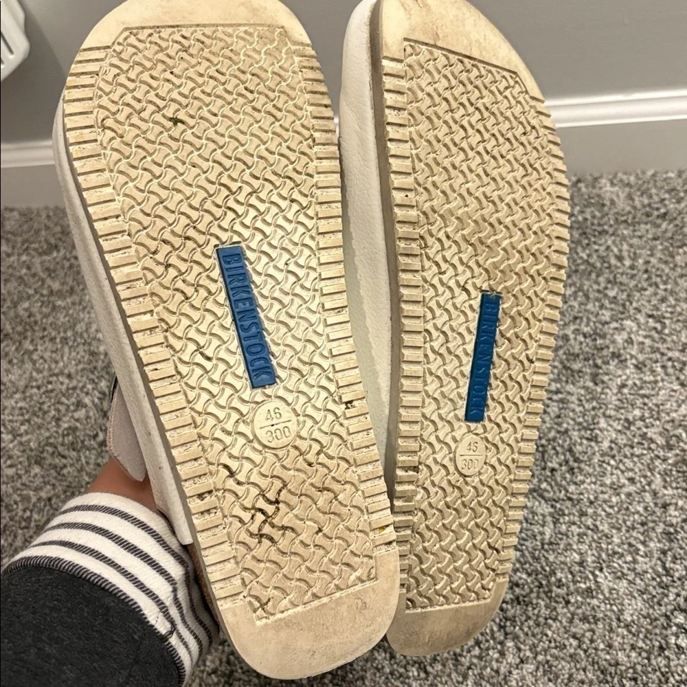 Birkenstock Tokio Super Grip Leather in White